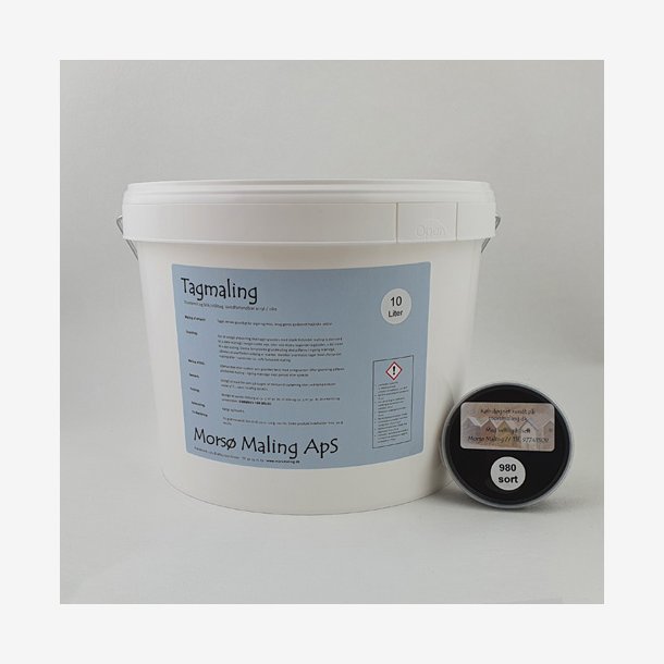 Mors Tagmaling Sort 10 liter